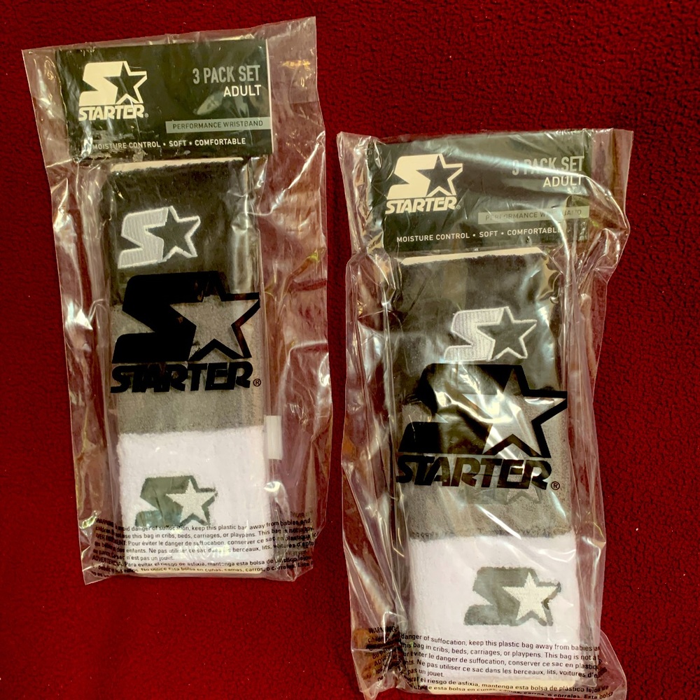 Starter brand wristbands